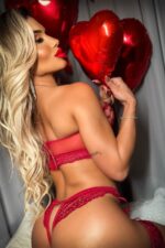 Conjunto lingerie deluxe tomara que caia com bojo de tule bordado - Imagem 4