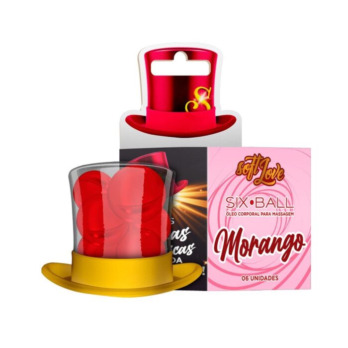 Six Ball Bolinha Beijável 6 Unidades Soft Love - Imagem 6