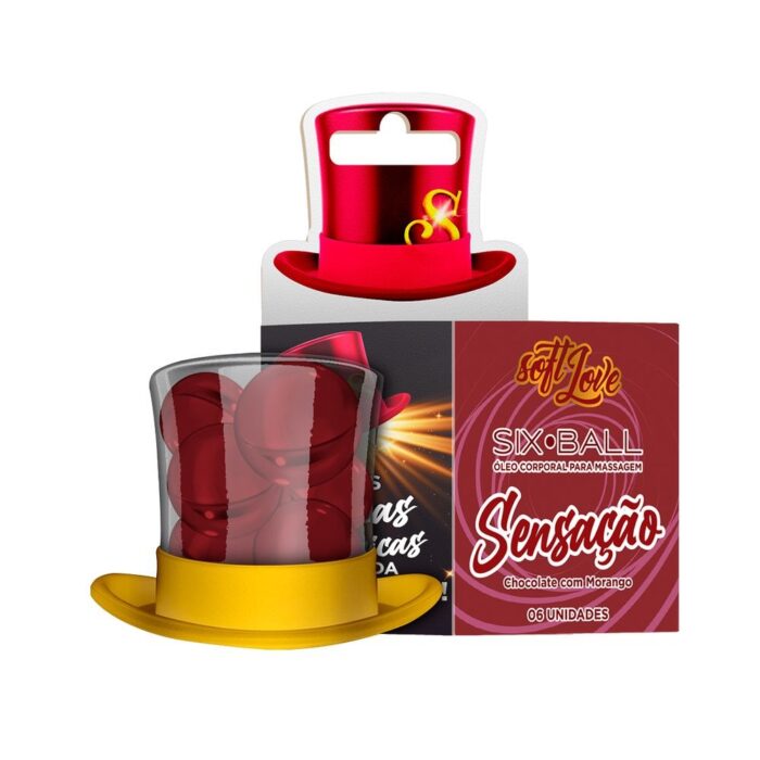 Six Ball Bolinha Beijável 6 Unidades Soft Love - Imagem 7