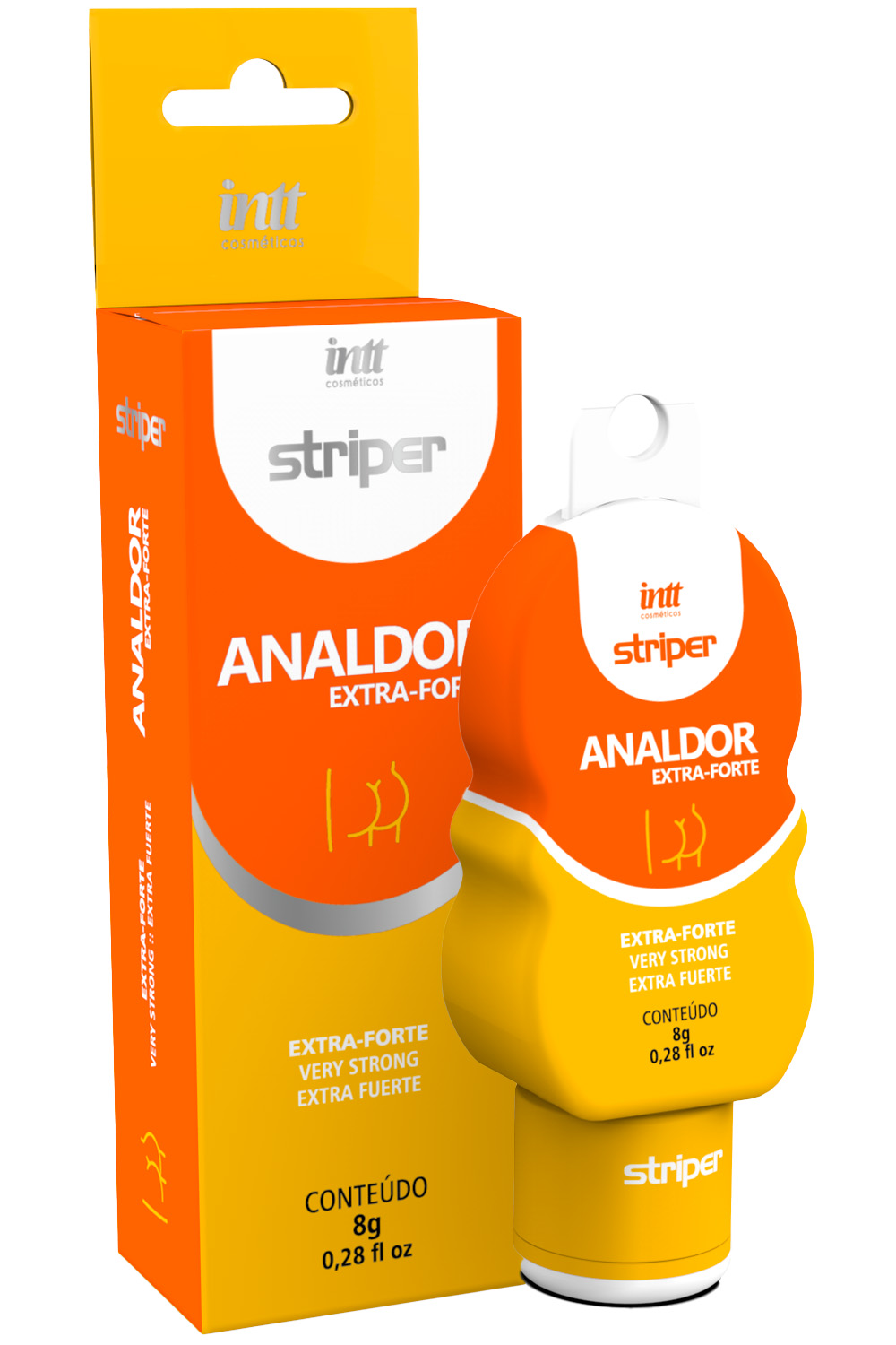 Gel anestésico extra forte Striper Analdor - 8G
