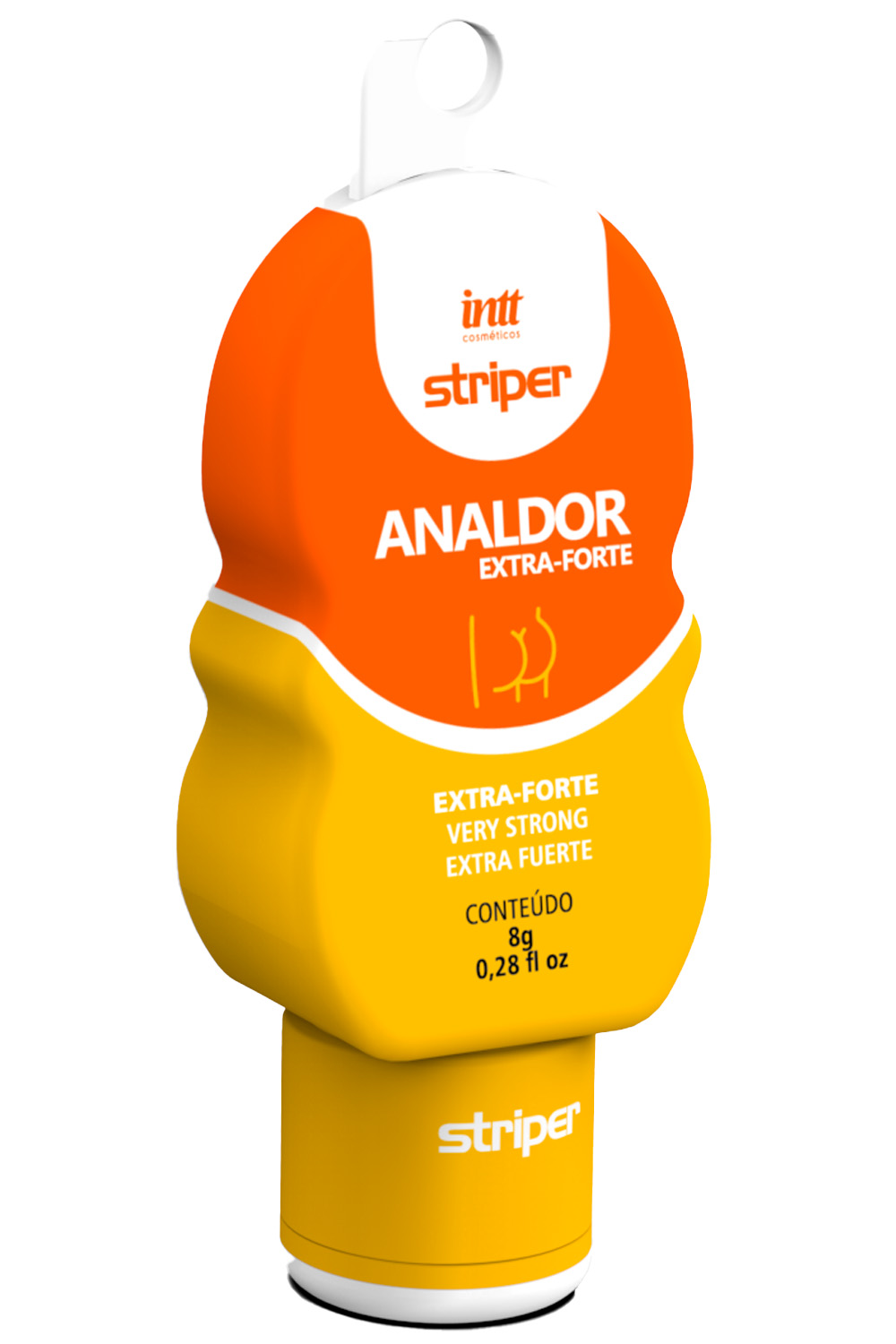 Gel anestésico extra forte Striper Analdor - 8G - Imagem 2