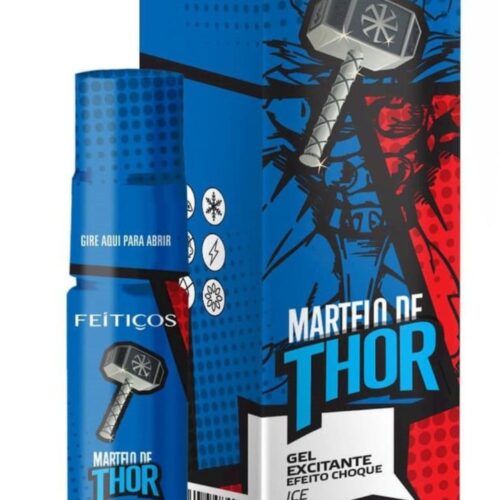 Martelo De Thor Gel Excitante masculino Ice com efeito eletrizante Choque 17Ml Feitiços