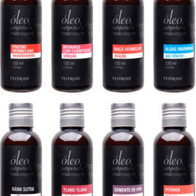 Óleo corporal Aromático para massagem - Feitiços aromáticos 120 ml disponível em 22 aromas