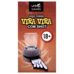 Jogo Roleta De Drinks Vira Vira Mãozinha com Shot - Imagem 7