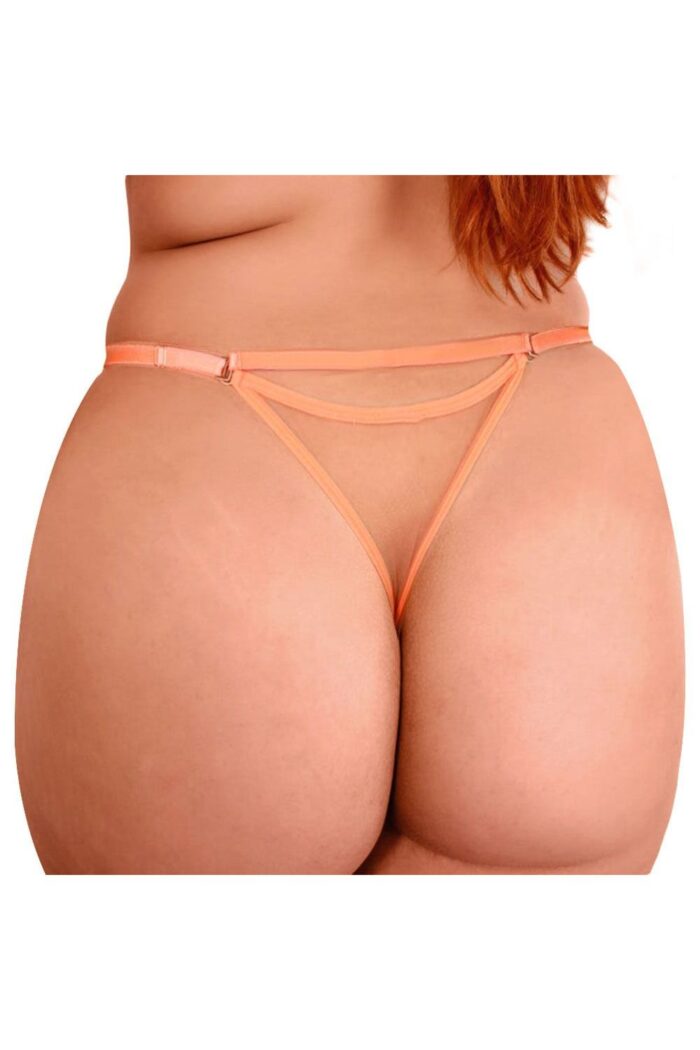Calcinha Laranja plus size personalizável - Imagem 2