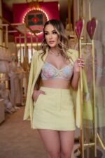 Conjunto Meia taça Arco íris - lingerie segredo lacrado - Imagem 12