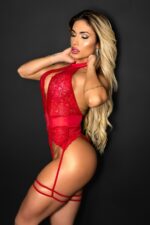 Body feminino xonadinha vermelho - Lingerie Garota Veneno - Imagem 2