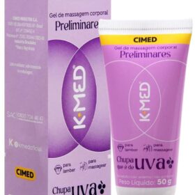 K-med gel excitante para preliminares chupa que é de uva