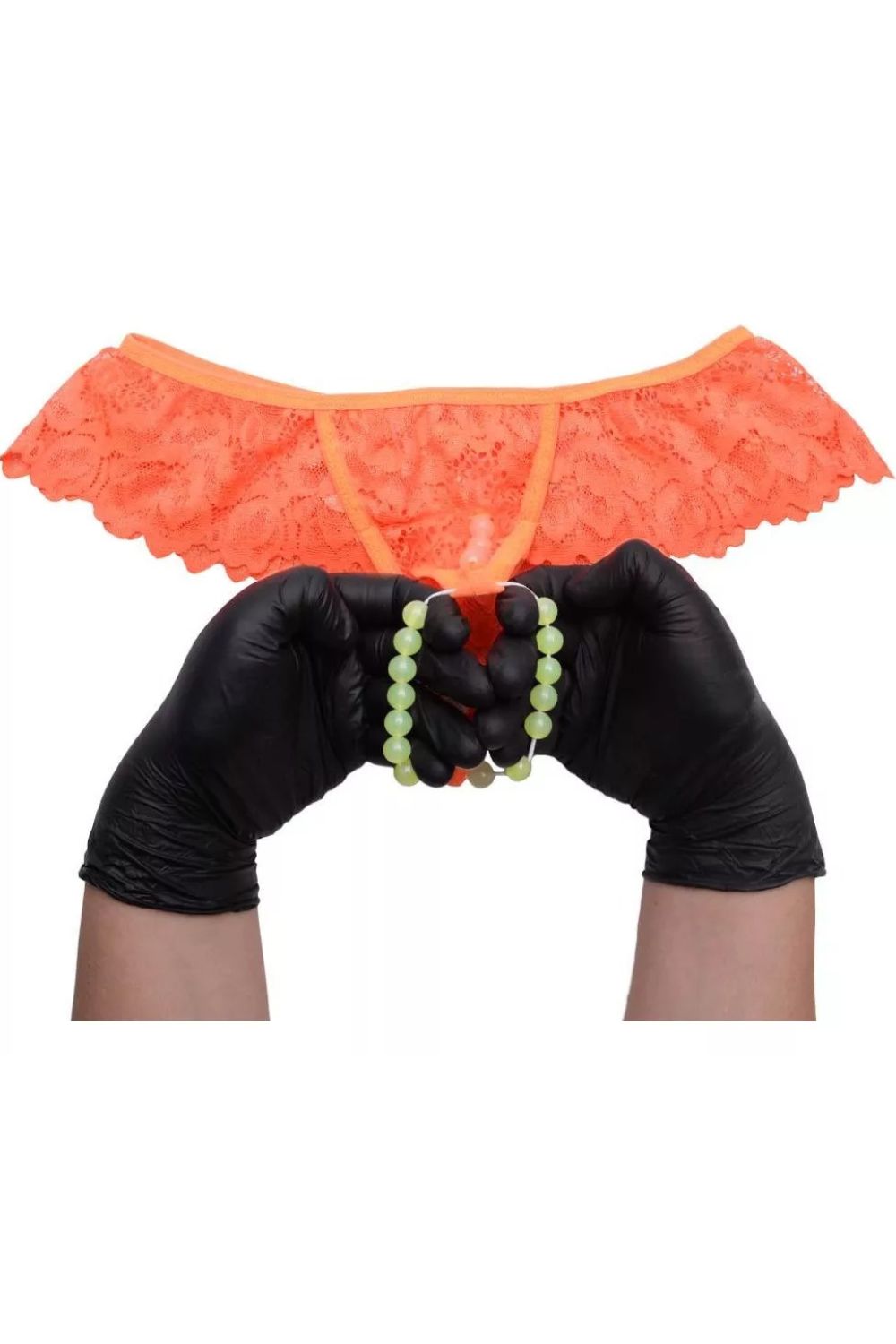 Calcinha Plus Size Laranja Neon Tailandesa Master - Imagem 4