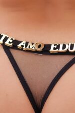 Calcinha Personalizável Preto - Imagem 4