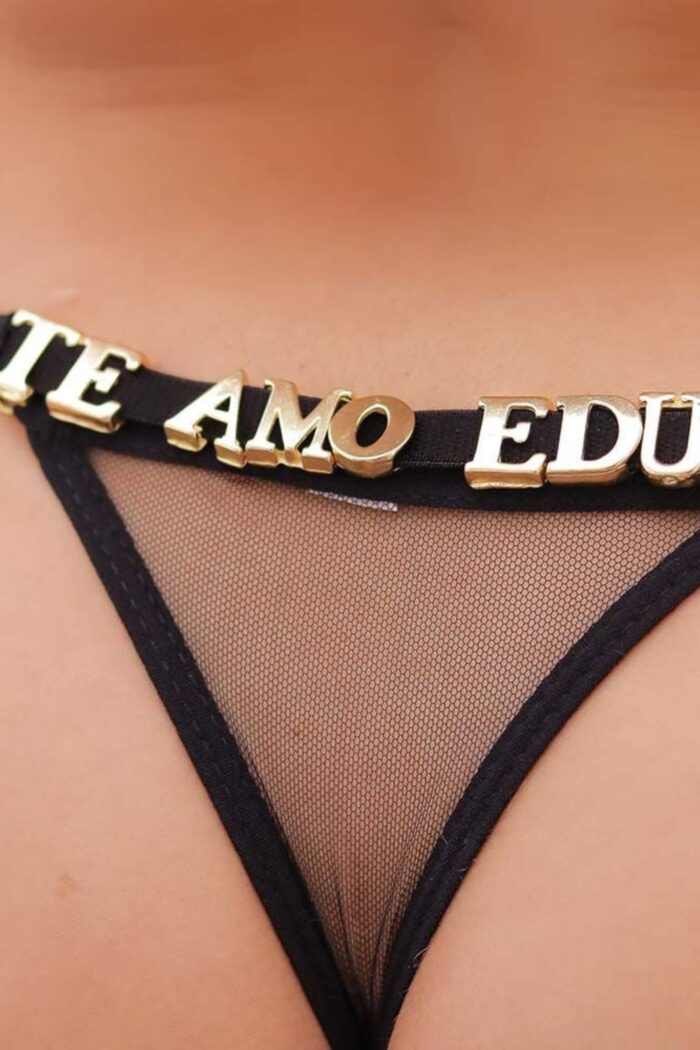 Calcinha Personalizável Preto - Imagem 4