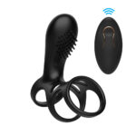 Anel peniano com controle remoto 10 modos de vibração - Mannuo - Imagem 4