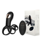 Anel peniano com controle remoto 10 modos de vibração - Mannuo - Imagem 3
