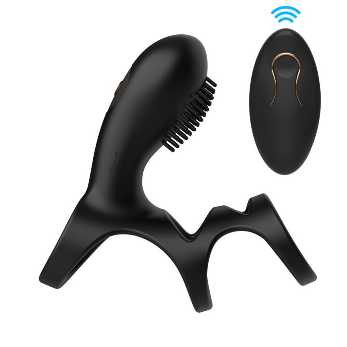 Anel peniano com controle remoto 10 modos de vibração - Mannuo - Imagem 5