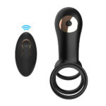 Anel peniano com controle remoto 10 modos de vibração - Mannuo - Imagem 10