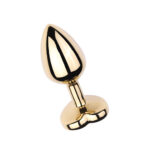 Plug Anal Grande Aço Dourado Coração - Imagem 12
