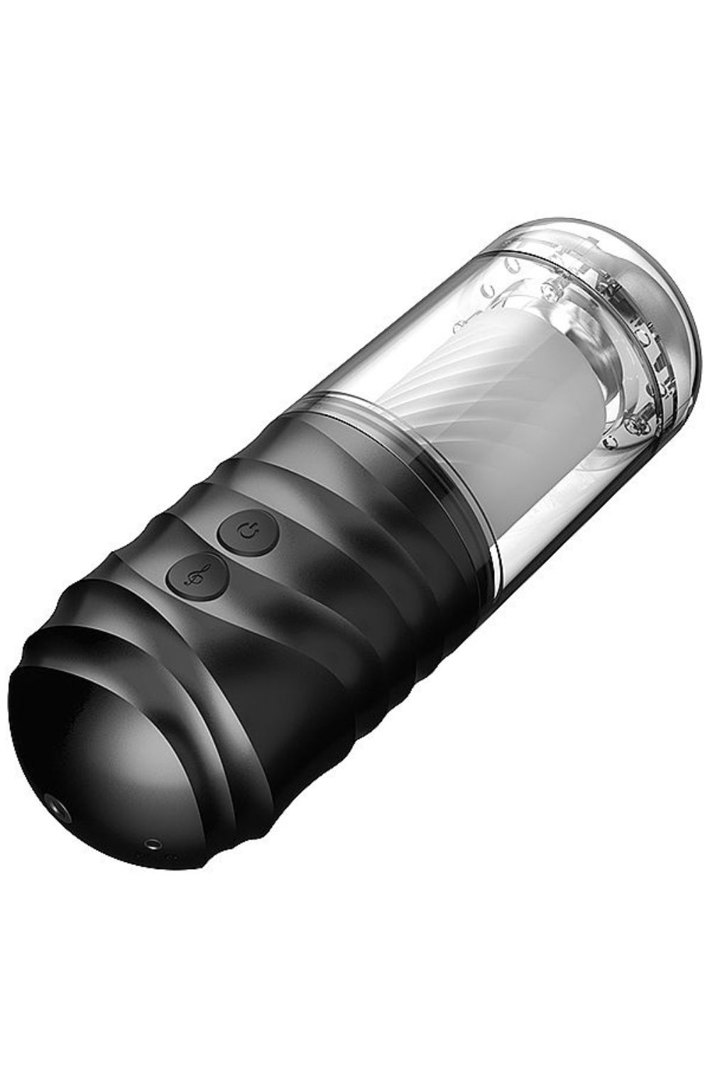 Masturbador Lanterna recarregável em Formado de Bunda 7 modos de Rotações com ventosa - Dibe - Imagem 4