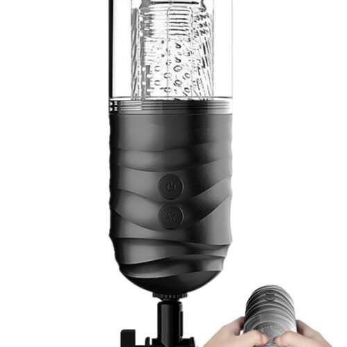 Masturbador Lanterna recarregável em Formado de Bunda 7 modos de Rotações com ventosa - Dibe