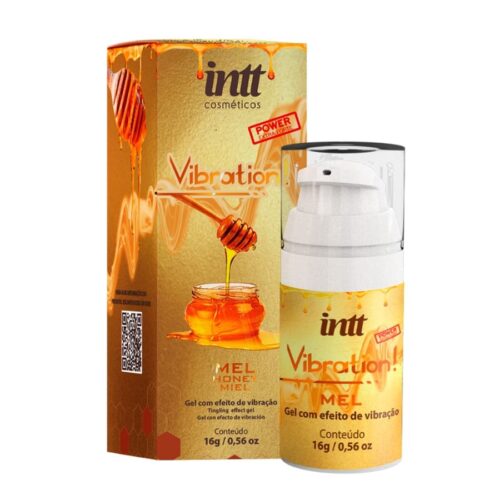 Alternative view of Kit Prazer a Dois: Géis Excitantes Feminino & Masculino + Vibration Mel 17ml - Intt Cosméticos