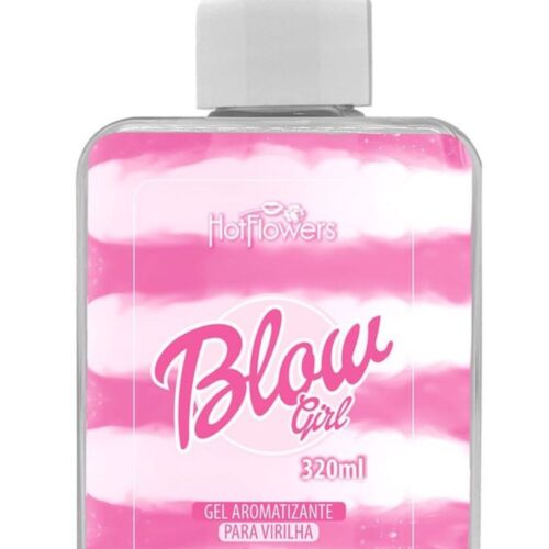 Blow girl mix de gel e creme beijável com aroma irresistível de morango - Hot flowers | 320 ml