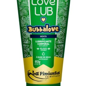 Bubbalove lubrificante beijável menta love lub 60g la pimienta