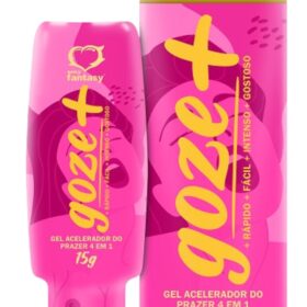 Gel Excitante Feminino 4 em 1 Goze + Acelerador do Prazer - 15g