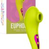 Euphoria Collors Estimulador de Clitóris em Silicone 10 Modos de Pulsação e Recarregável - Intt Toys