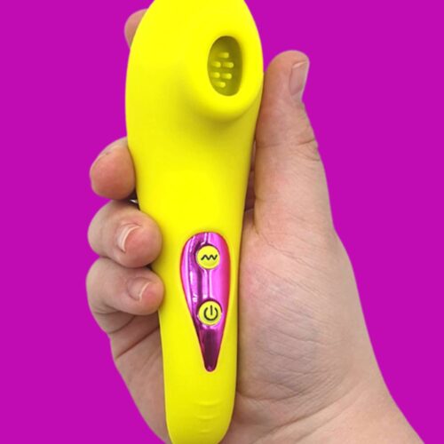 Alternative view of Euphoria Collors Estimulador de Clitóris em Silicone 10 Modos de Pulsação e Recarregável - Intt Toys