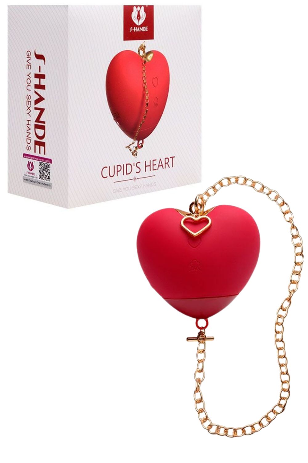 Vibrador de Clitóris com Sucção em Formato de Coração Cupid Heart - S-Hande - Imagem 3