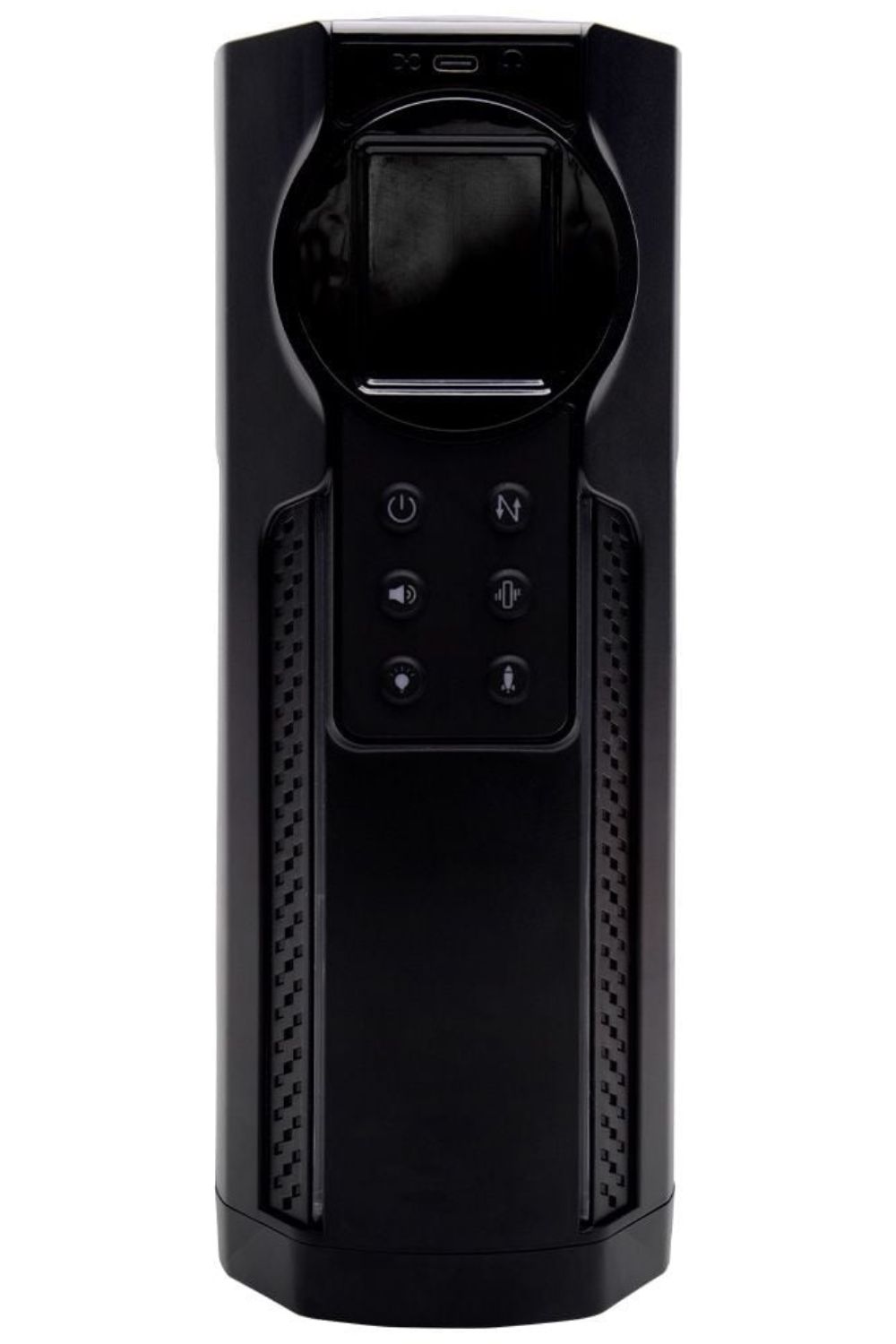 Meishang Masturbador Lanterna com Vai e Vem e Voz com Led 10 Modos de Vibração - Imagem 2