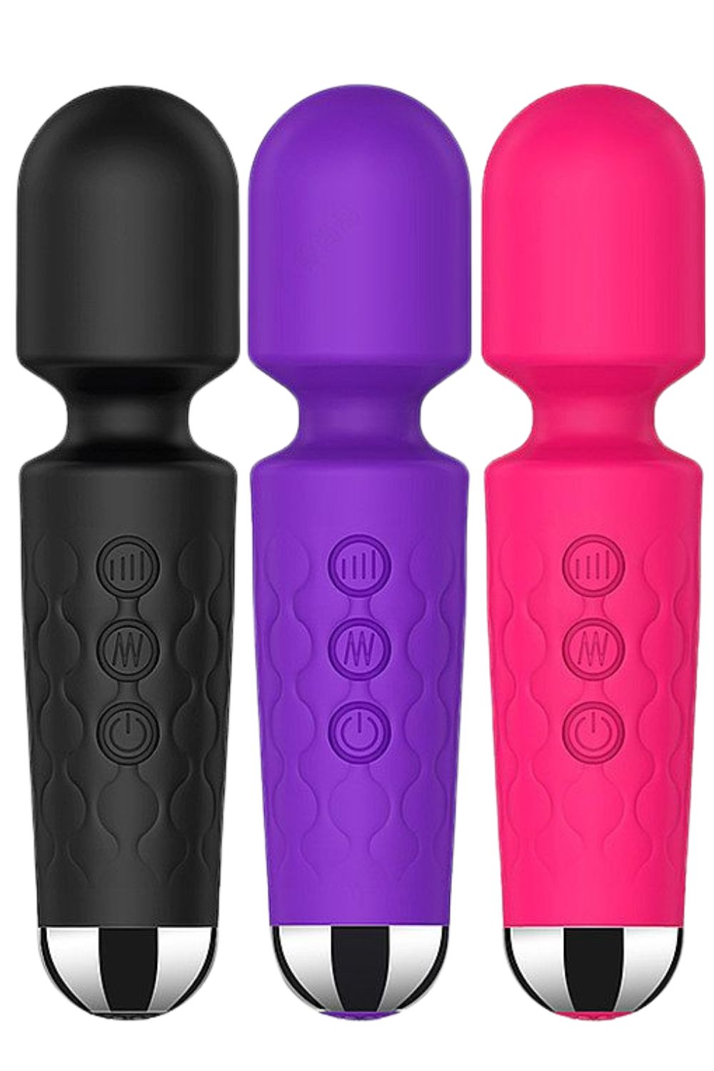 Vibrador Varinha Mágica Recarregável Stacy Mini com 20 modos de vibração