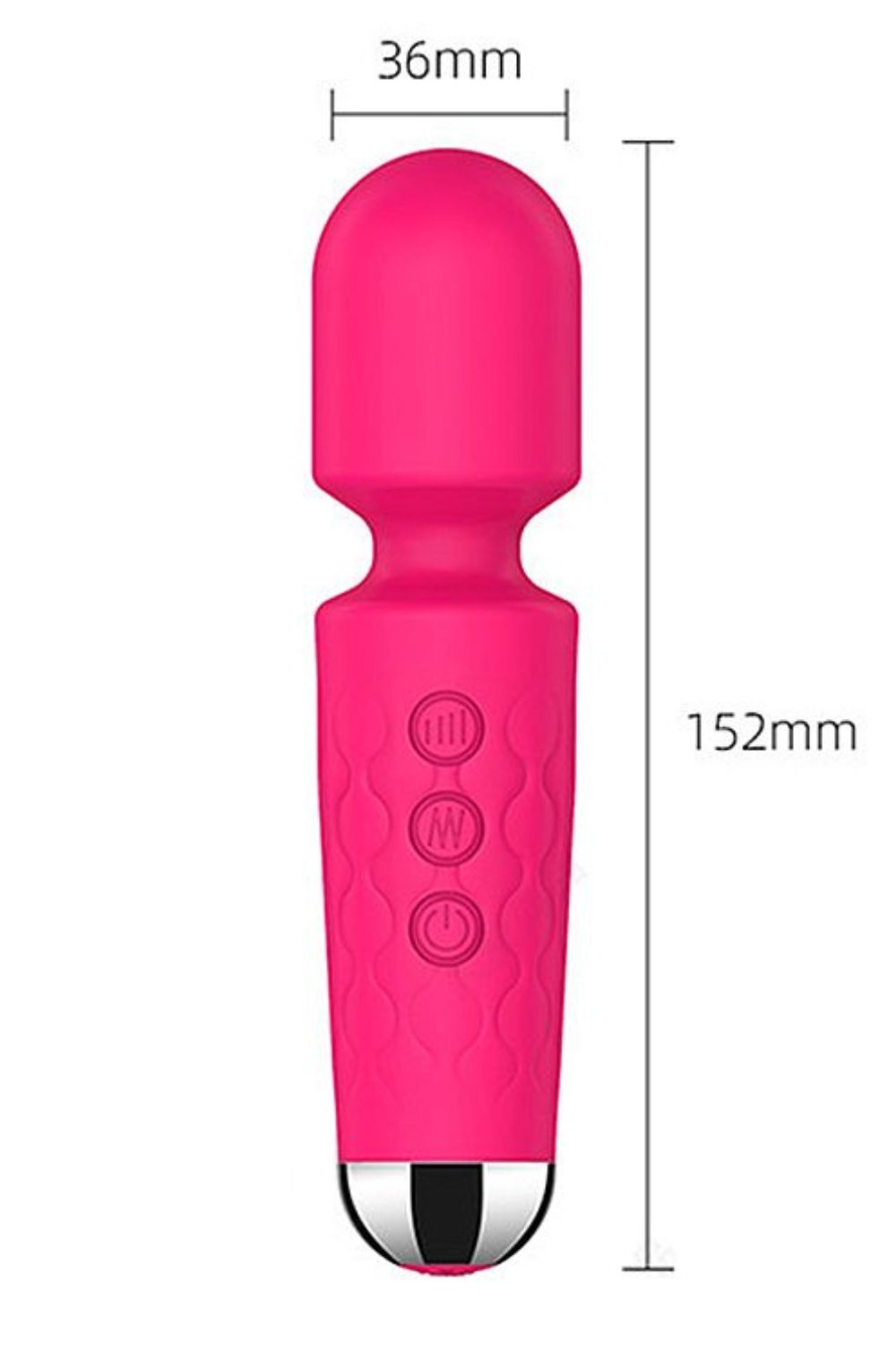 Vibrador Varinha Mágica Recarregável Stacy Mini com 20 modos de vibração - Imagem 7