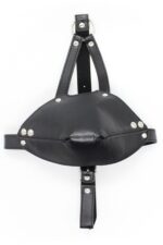 Focinheira Couro Sintético Com Fivelas Ajustáveis - Imagem 4