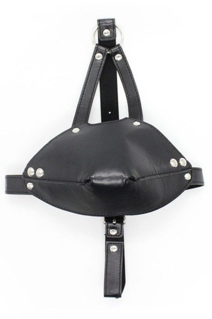 Focinheira Couro Sintético Com Fivelas Ajustáveis - Imagem 4