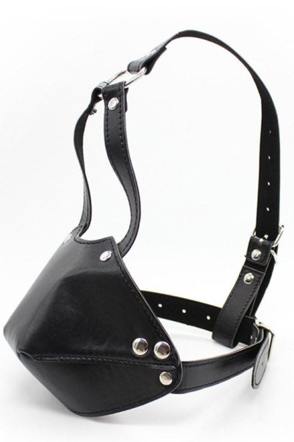 Focinheira Couro Sintético Com Fivelas Ajustáveis - Imagem 3