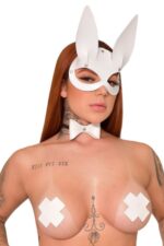 Kit Coelha Máscara E Gravata Sado Êxtase - Imagem 7