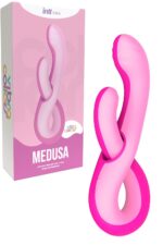 Vibrador Flexível 2 em 1 com Dupla Estimulação Medusa - Intt Cosméticos