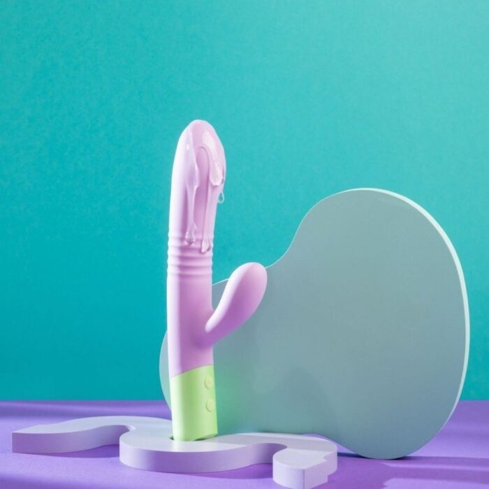 Êxtase Colors Vibrador Vai e Vem Linha Vibra Collors 10 Modos de Vibração Intt - Imagem 3