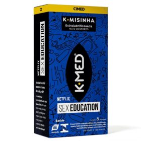 Preservativos K-Misinha Tradicional Sex Education com 8 Unidades