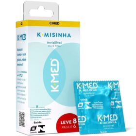 Preservativos K-Misinha Invisiiivel Mais Fina Leve 8 Pague 6 Cimed