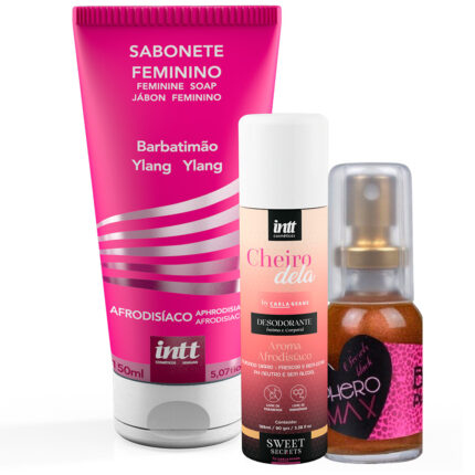 Kit Sensações Secretas o Seu Segredo de Sedução