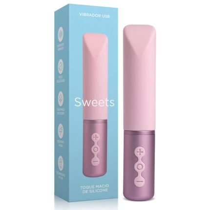 Vibrador estimulador de ponto g recarregável com 5 modos de vibração - Sweets 1