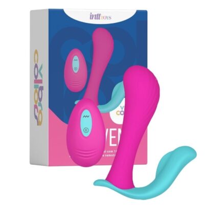 Vibrador Estimulador de Ponto G e Clitóris em Silicone Controle Remoto sem Fio e Recarregável – Intt Heaven