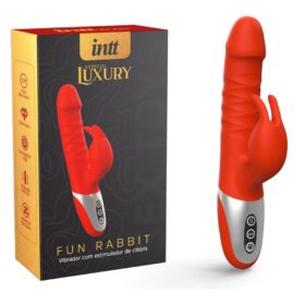 Vibrador Com Estimulador Fun Rabbit Luxury -  Intt