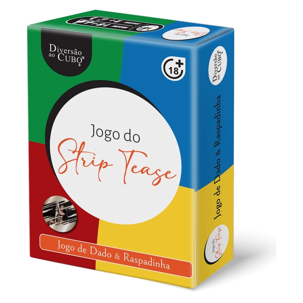 Jogo do Strip Tease Dado e Raspadinha Reutilizável Diversão ao Cubo - Imagem 4