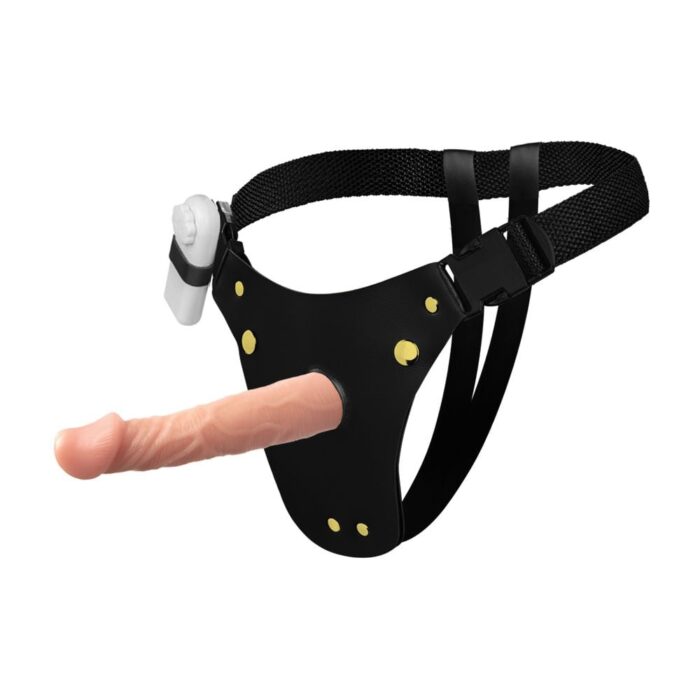 Cinta Strap-On Com Prótese Com Vibro 19x4,2cm - Imagem 5