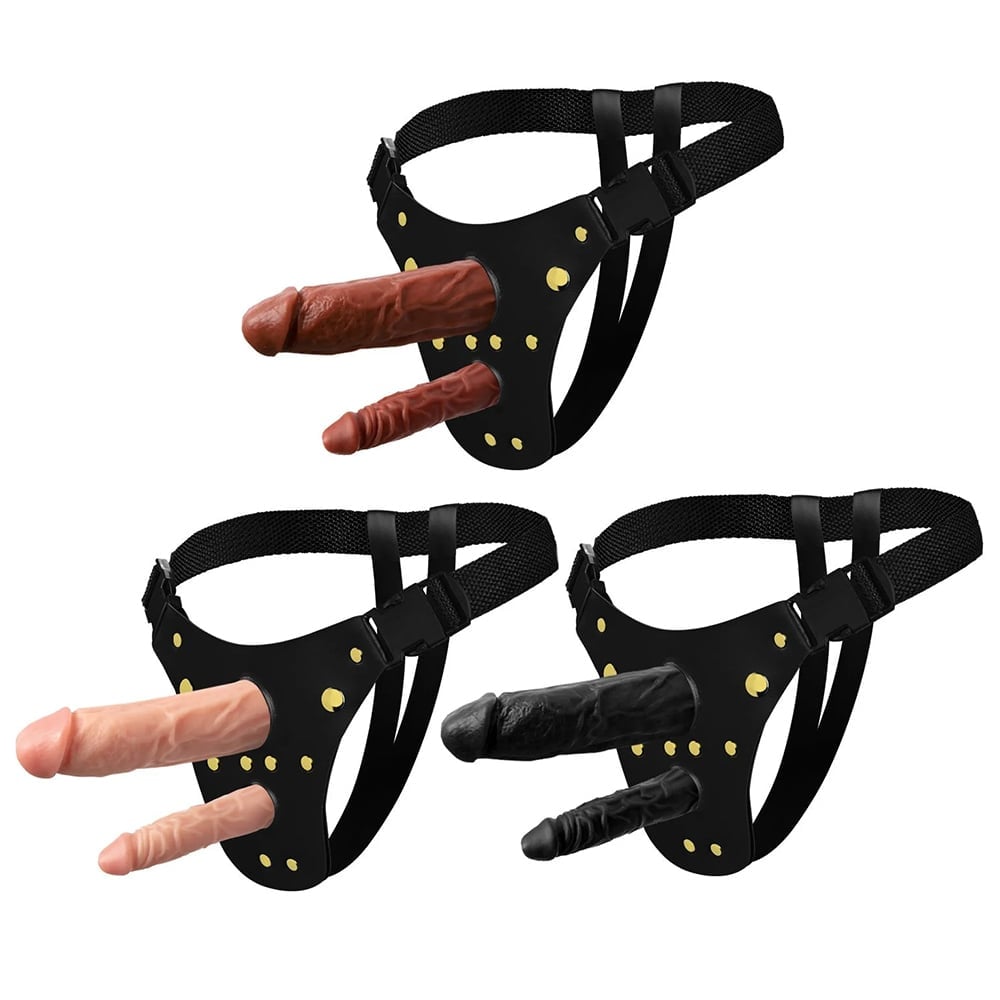 15334663504-cinta-dupla-em-couro-sintetico-com-2-penis-16-5-x-4-5-e-12-5-x-3-5cm-1.jpg Cinta Dupla Em Couro Sintético Com 2 Pênis 16,5 x 4,5 e 12,5 x 3,5cm - Imagem 1