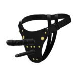 Cinta Strap-On Ativa Dp Com Duas Próteses de 18x3,8cm e 13x2,3cm - Imagem 3