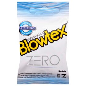 Preservativo Zero Mais Fino 03 Unidades Blowtex