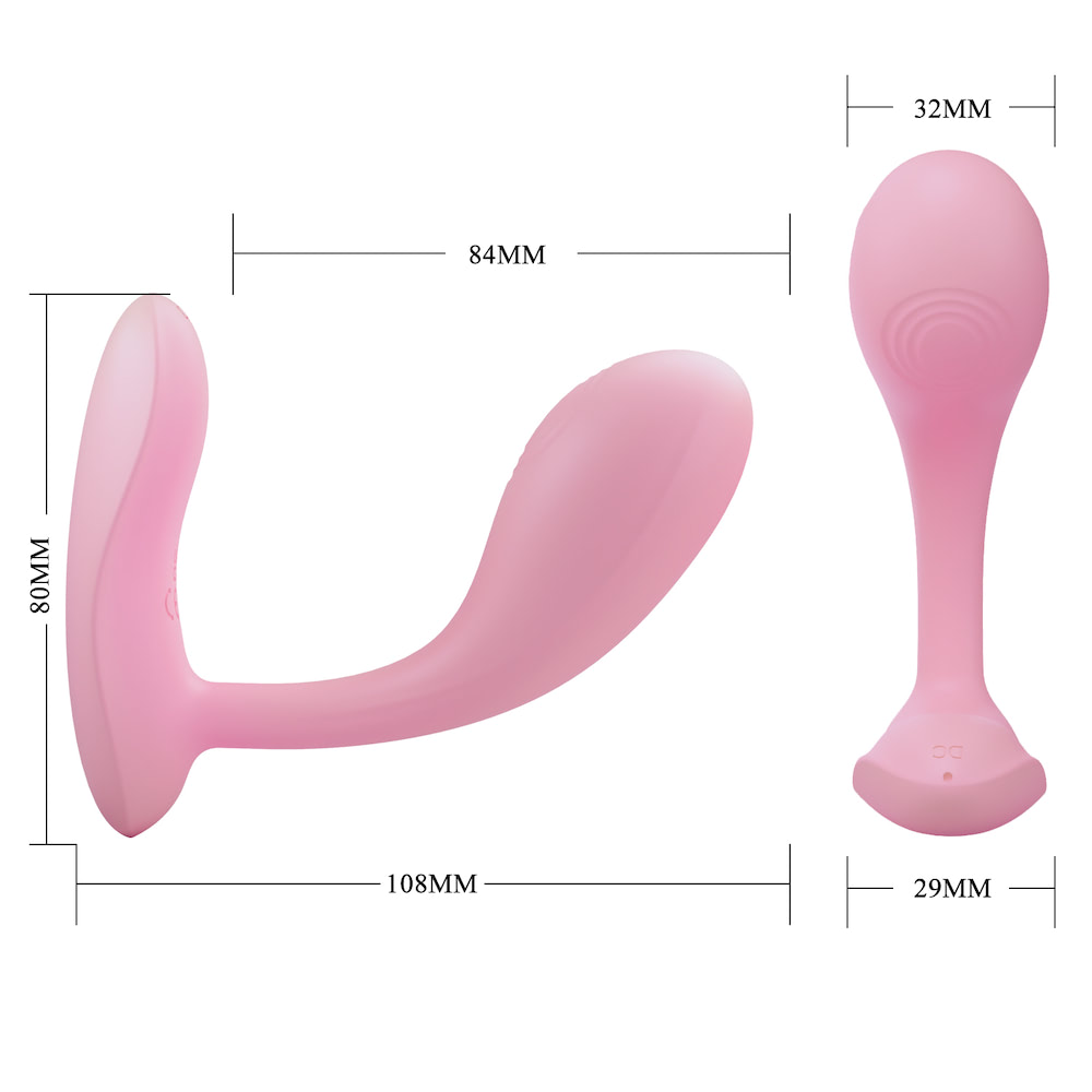 Baird Pretty love - Vibrador de Ponto G á Longa Distância com App 12 modos de vibração - Imagem 9